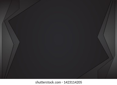 Modern backgrounds. Abstract black dobe metallic