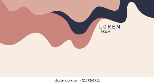 Modern backgrounds with abstract elements and dynamic shapes. Compositions of colored spots. Vector illustration - EPS 10