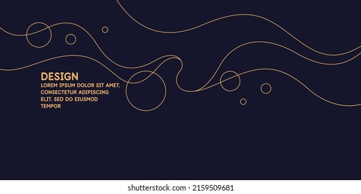 Modern backgrounds with abstract elements and dynamic shapes. Compositions of geometric shapes. Vector illustration.