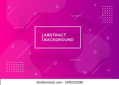 Modern backgrounds. Fluid gradient shapes composition.