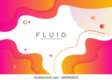 Modern backgrounds. Fluid gradient shapes composition.