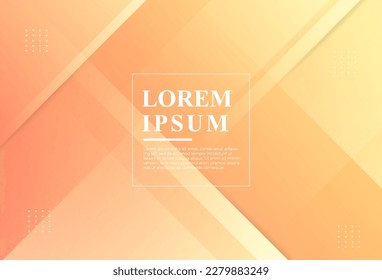 modern backgrounds. full of colors, orange gradation, geometric, elegant