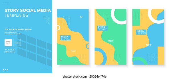 modern background.template story,abstract frames, full of colors, gradations, business, etc, eps 10
