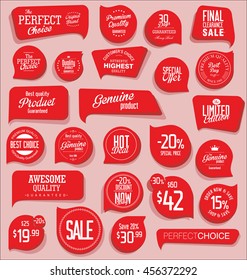 Modern badges and labels collection