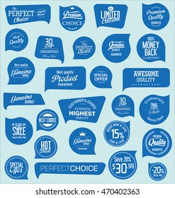 Modern badges and labels collection