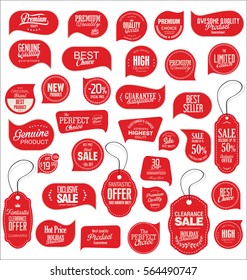 Modern badges and labels collection
