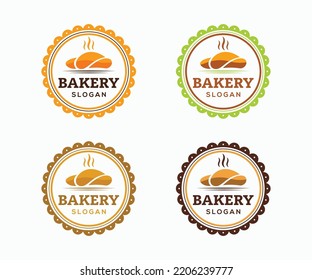 Modern Bakery Logo Design Template