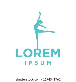 Modern Ballet Dancer, Logo Template