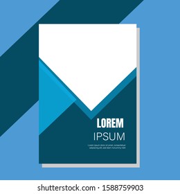 Modern Banner ads template design for book cover, magazine, promo and flyer