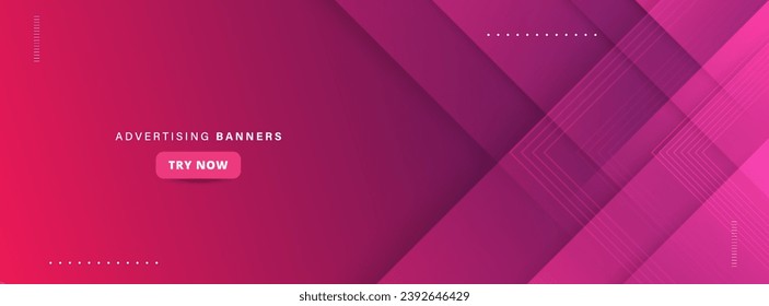 Modern banner background. abstract. red gradation. slash effect style. random line. EPS10