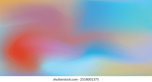 Modern banner background. colorful, blue and purple orange gradations abstract simple