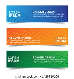 Modern  Banner Background. Creative Header Templates - Vector