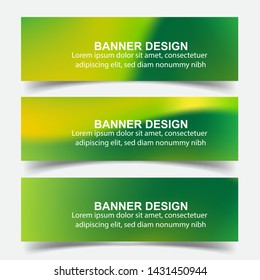 Modern  Banner Background. Creative Header Templates - Vector