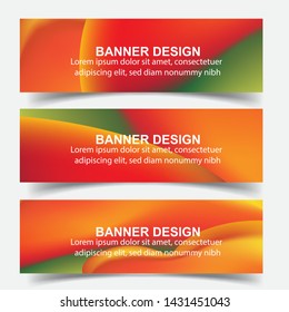 Modern  Banner Background. Creative Header Templates - Vector