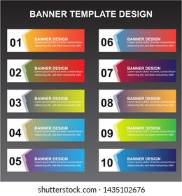 Modern  Banner Background. Creative Header Templates - Vector