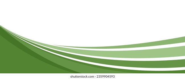 Modern banner background design. Banner template with dynamic wave shapes.