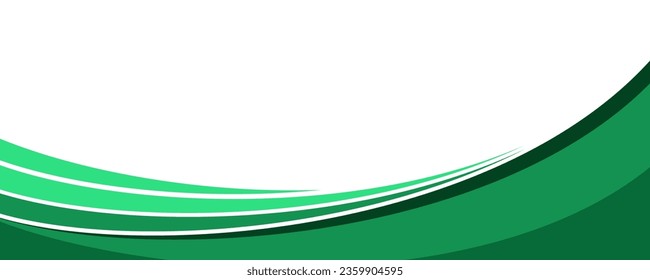 Diseño moderno de fondo de banner. Plantilla de banner con formas de onda dinámica.