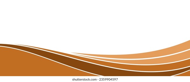 Modern banner background design. Banner template with dynamic wave shapes.