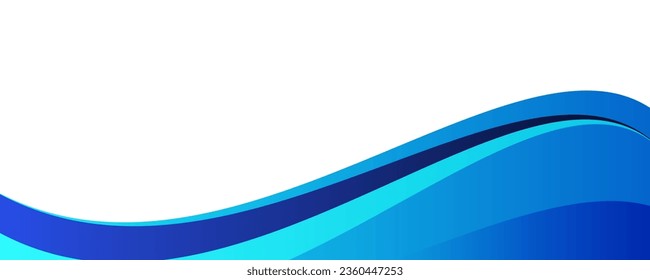 Diseño moderno de fondo de banner. Plantilla de banner con formas de onda dinámica.