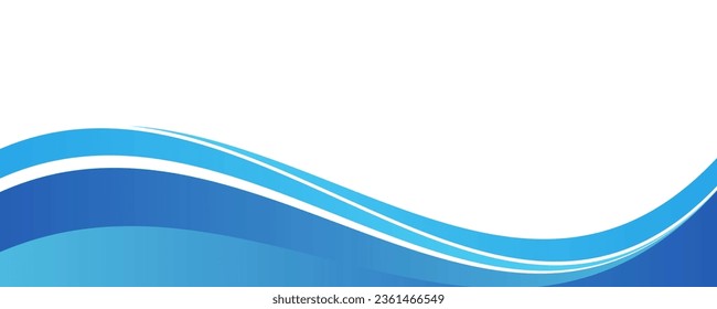 Modern banner background design. Banner template with dynamic wave shapes.