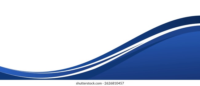 Modernes Banner-Hintergrunddesign. Bannervorlage mit dynamischen Wellenformen