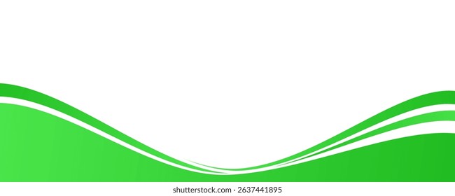 Modern banner background design. Banner template with dynamic wave shapes.