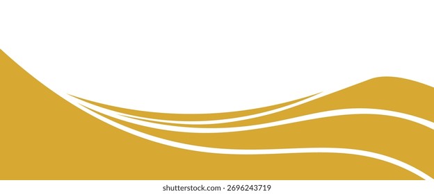 Modern banner background design. Banner template with dynamic waveforms, perfect for modern banners and banners.