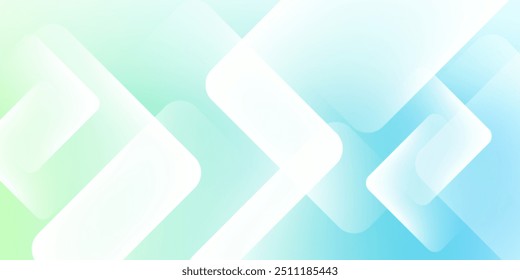 Modern banner background. full color, bright blue green gradation,