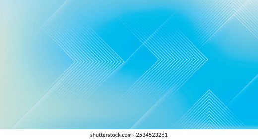 Modern banner background. full color, bright blue green gradation, wave.