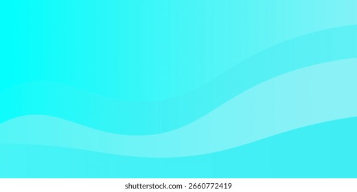 Fondo moderno del Anuncio. a todo color, gradación verde azul brillante, onda, Vector, eps 10	