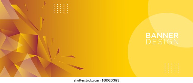 fondo moderno de banner. coloridos, gradaciones doradas, pancartas conceptuales, negocios, etc., eps 10