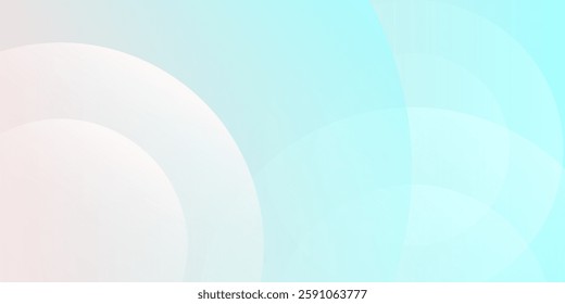 Modern banner background .geometric style, red and blue pastel color gradations,circle. modern vector eps10
