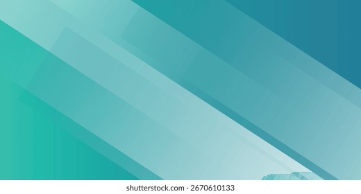 Modern banner background green gradation slash shape abstract memphis. vector pattern abstract eps10