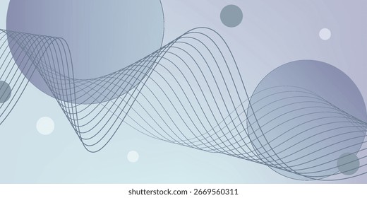 Fondo de línea de Anuncio moderno Fondo abstracto de onda colorido. Vector EPS 10