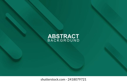 Modern banner background with minimalist rounded stripes. Vector illustration.