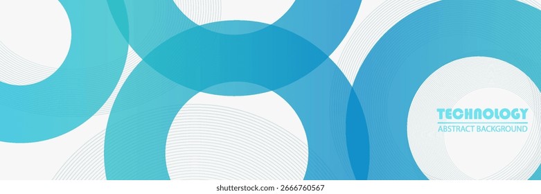 Modern banner background. Simple blue circle shape design. modern trendy and simple design,poster,website