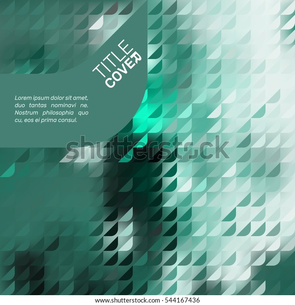 Modern Banner Background Title Presentation Cover Stock Vector Royalty Free