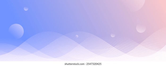 modern banner background,soft colorful,blue and pink,wavy effect shape combinations geometric,abtsract memphis,eps 10