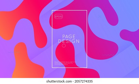 Modern Banner. Business Paper. Liquid Journal. 3d Dynamic Cover. Purple Digital Layout. Tech Landing Page. Bright Concept. Cool Technology Wallpaper. Lilac Modern Banner