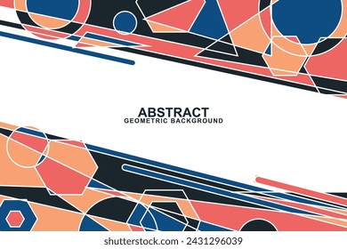 Modern banner colorfull background. Vector illustration.