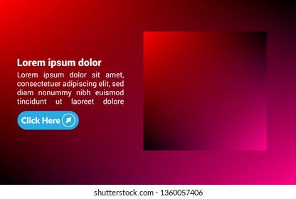 modern banner concept. Can be used as banner for graphic studio, marketing company. flat design