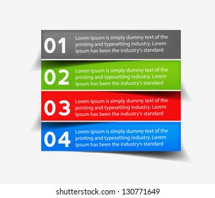 Modern banner design