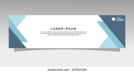 Modern banner design. abstract template design vector