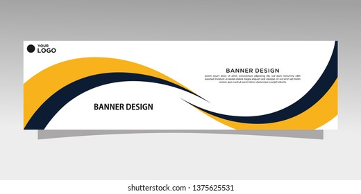 Modern banner design. abstract template design vector