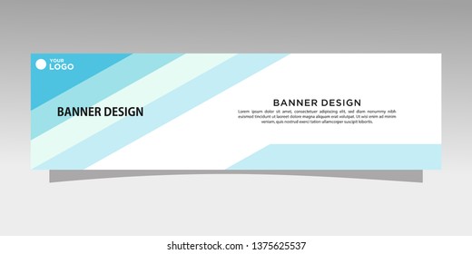 Modern banner design. abstract template design vector