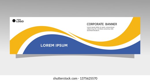 Modern banner design. abstract template design vector
