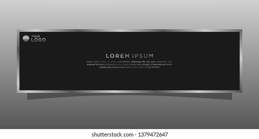 Modern banner design. abstract template design vector