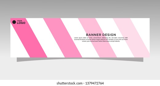 Modern banner design. abstract template design vector