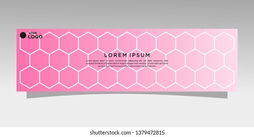 Modern banner design. abstract template design vector