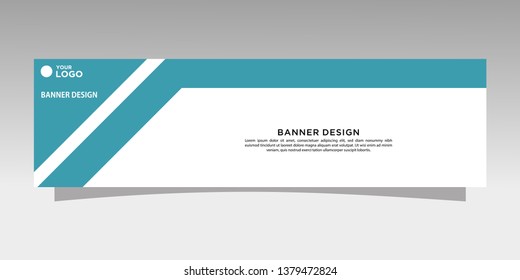 Modern banner design. abstract template design vector